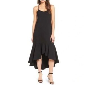 Leith Black High Low Dress